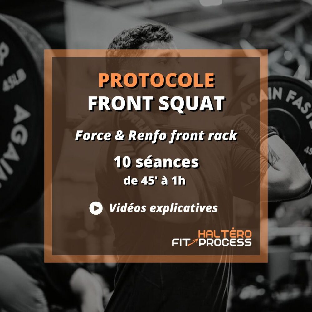 protocole front squat